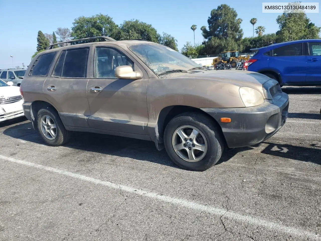 2003 Hyundai Santa Fe Gls VIN: KM8SC13D13U484189 Lot: 59818825