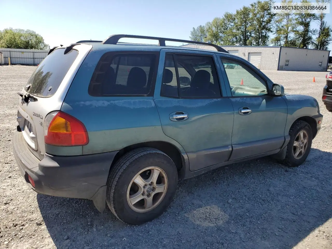 2003 Hyundai Santa Fe Gls VIN: KM8SC13D83U386664 Lot: 60544695