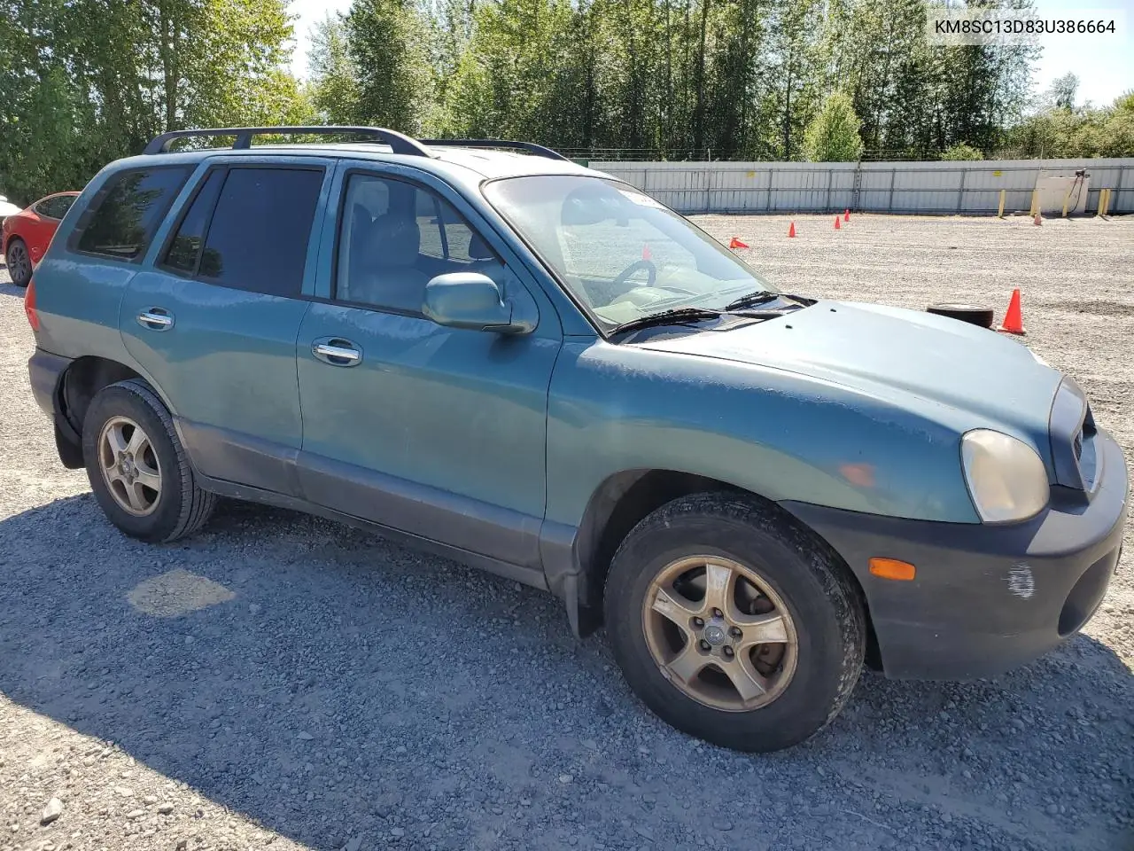 2003 Hyundai Santa Fe Gls VIN: KM8SC13D83U386664 Lot: 60544695