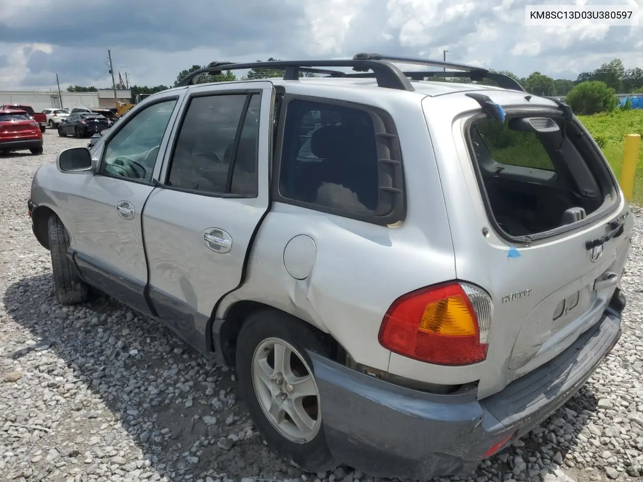 2003 Hyundai Santa Fe Gls VIN: KM8SC13D03U380597 Lot: 61028845