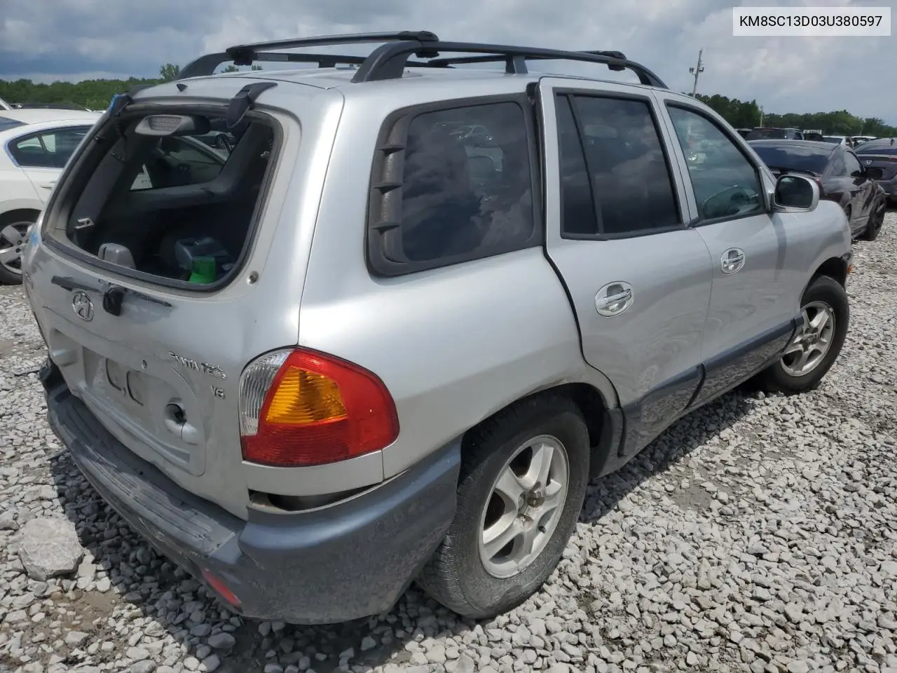 2003 Hyundai Santa Fe Gls VIN: KM8SC13D03U380597 Lot: 61028845