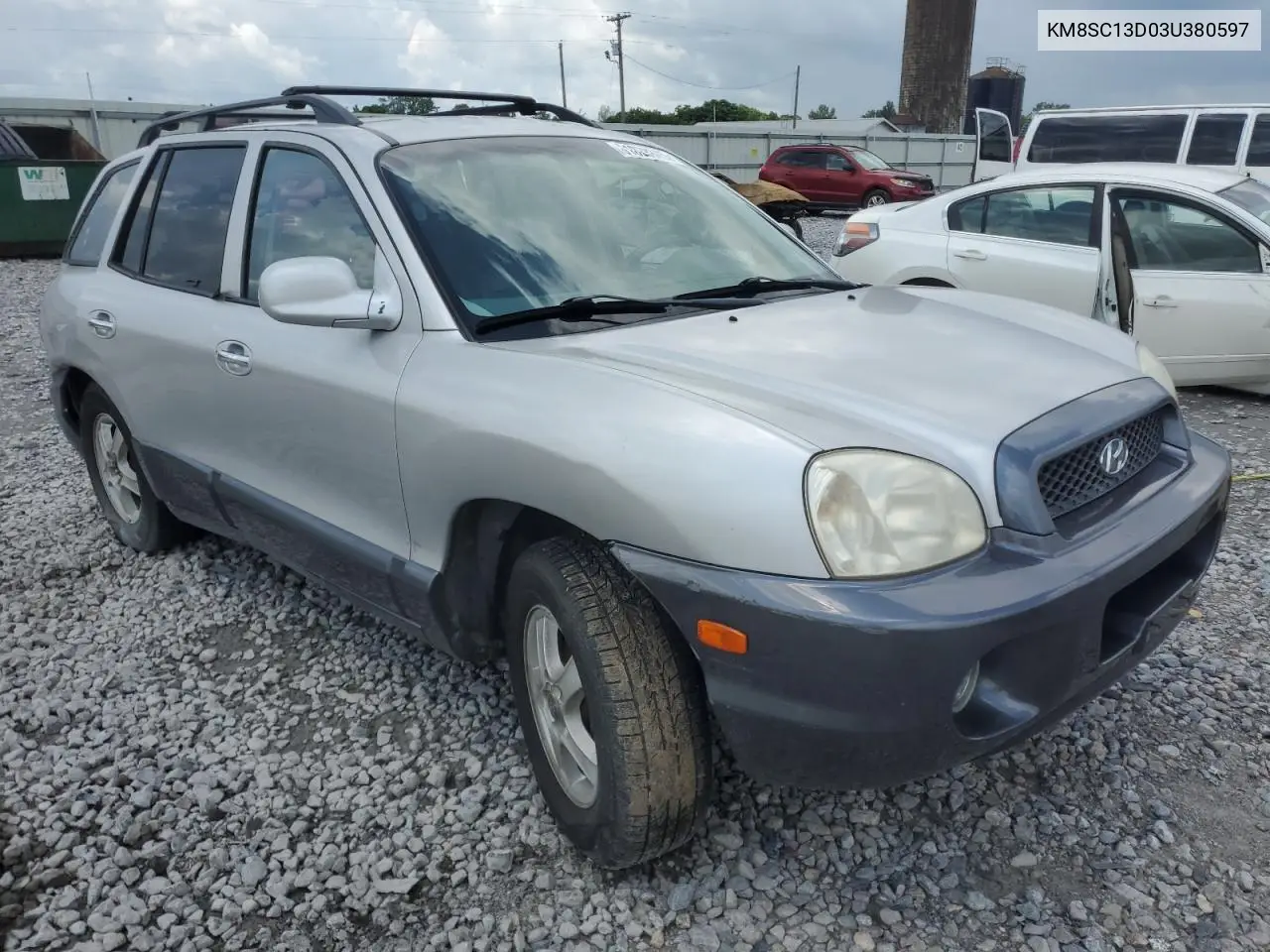 2003 Hyundai Santa Fe Gls VIN: KM8SC13D03U380597 Lot: 61028845