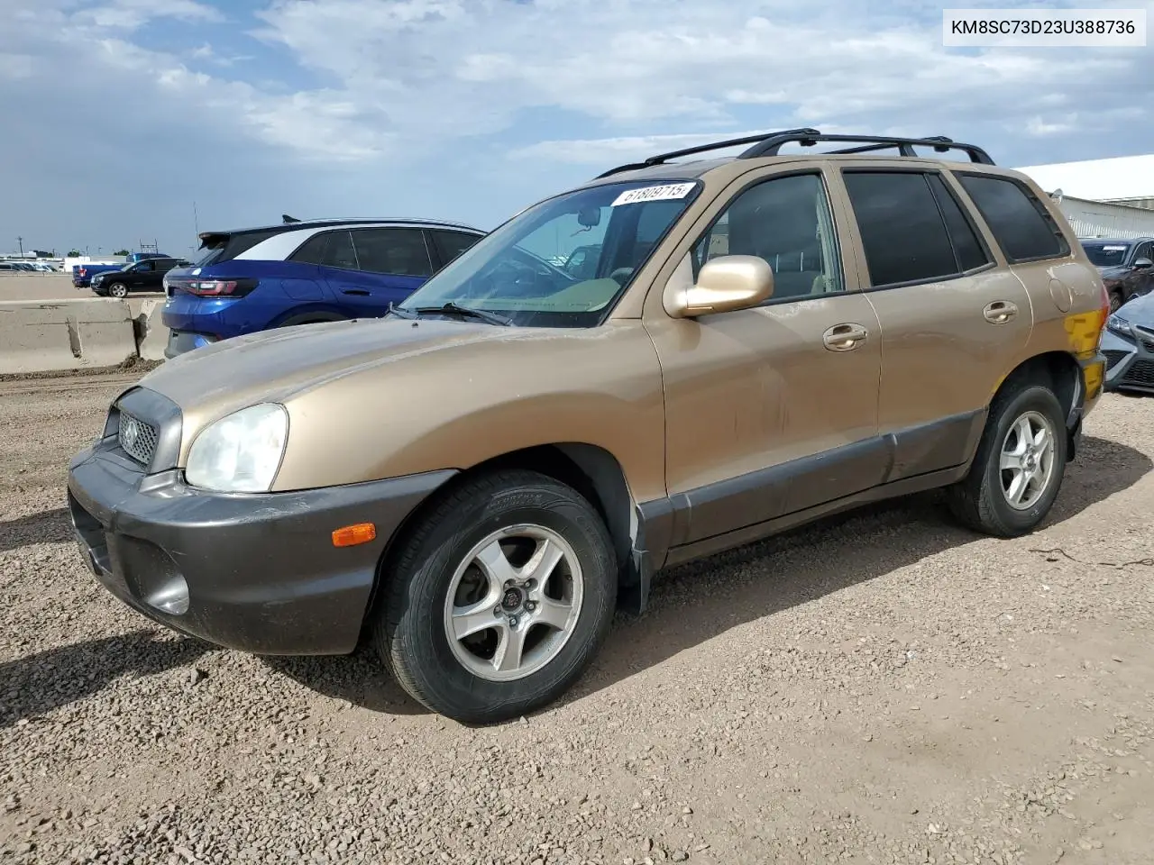 2003 Hyundai Santa Fe Gls VIN: KM8SC73D23U388736 Lot: 61809715