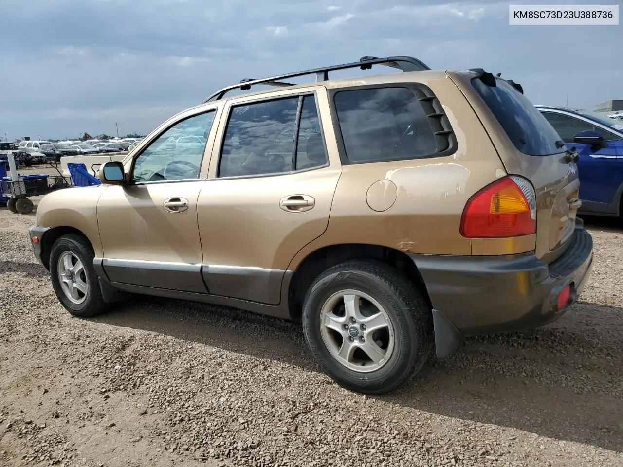 2003 Hyundai Santa Fe Gls VIN: KM8SC73D23U388736 Lot: 61809715
