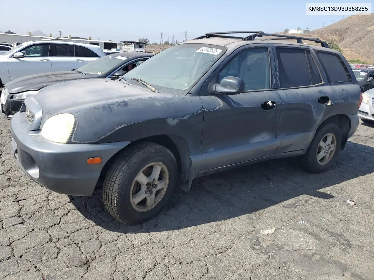 2003 Hyundai Santa Fe Gls VIN: KM8SC13D93U368285 Lot: 62008835