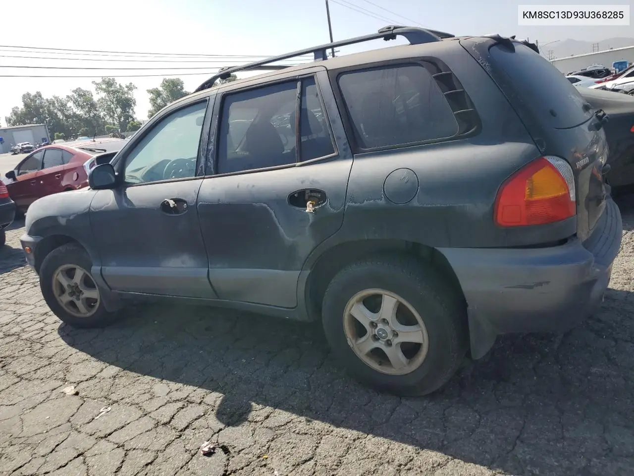 2003 Hyundai Santa Fe Gls VIN: KM8SC13D93U368285 Lot: 62008835