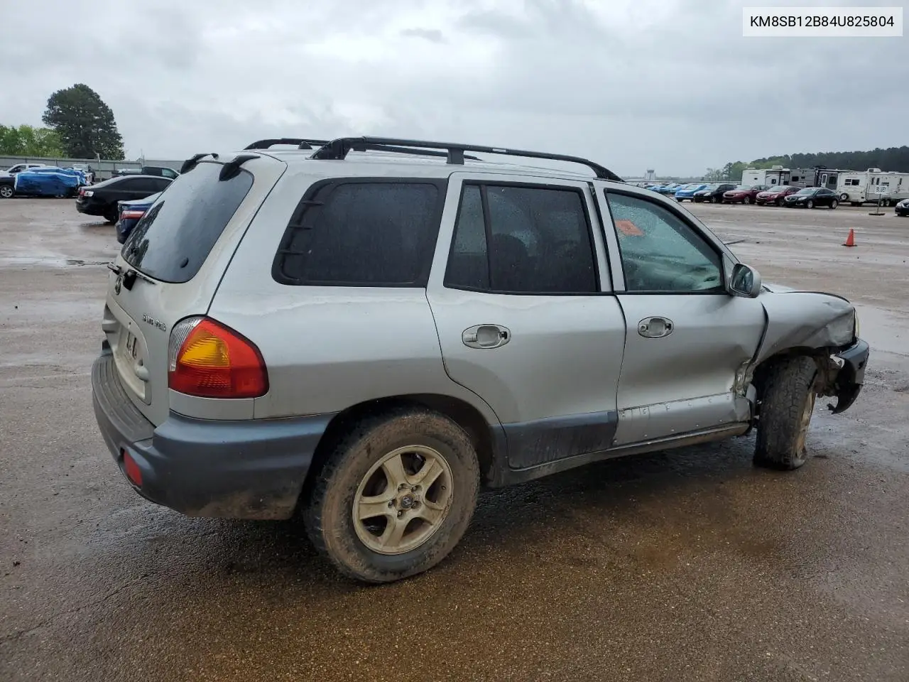 2004 Hyundai Santa Fe Gl VIN: KM8SB12B84U825804 Lot: 51107585
