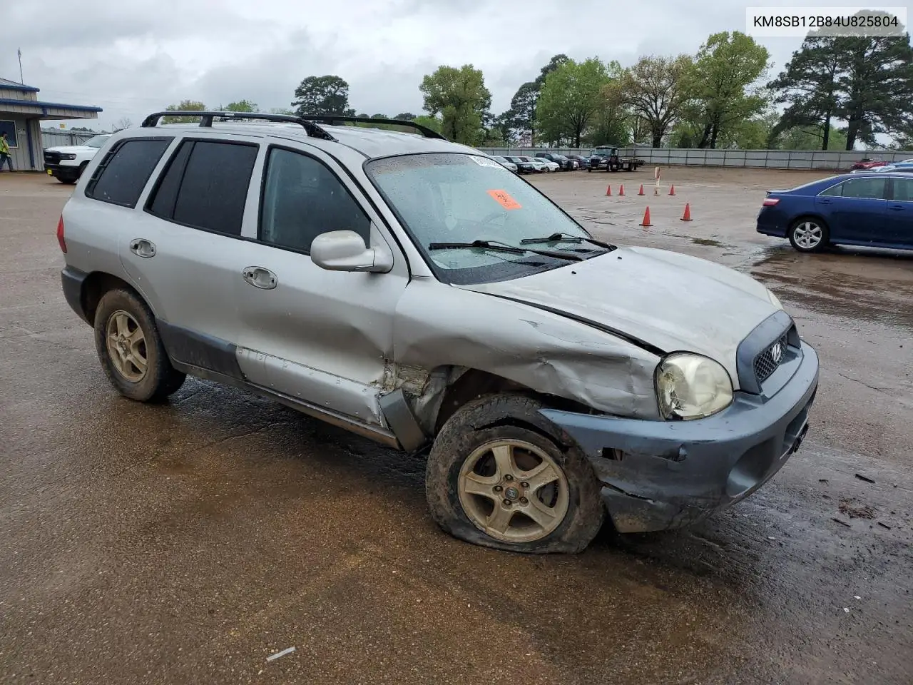 2004 Hyundai Santa Fe Gl VIN: KM8SB12B84U825804 Lot: 51107585