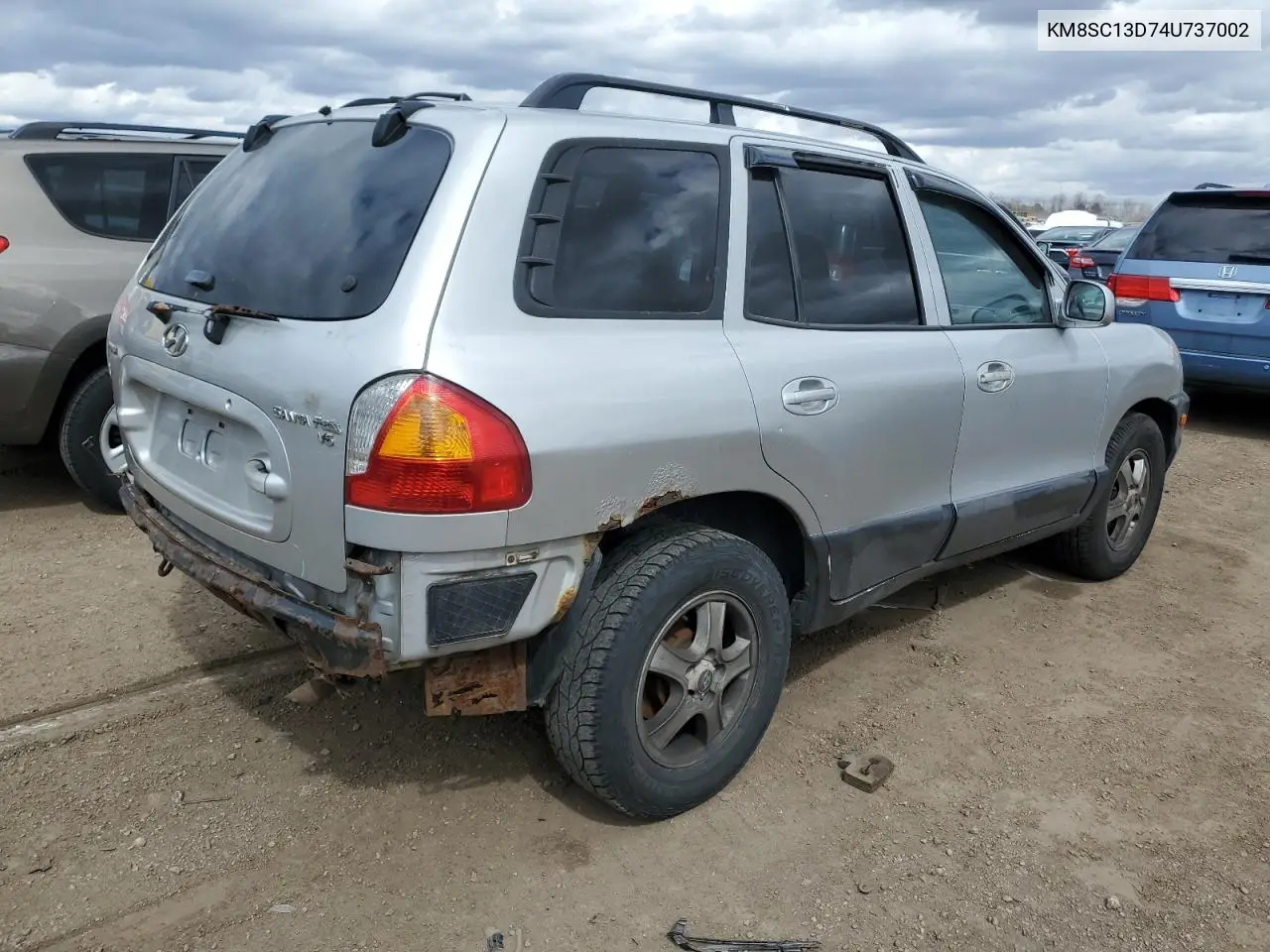 2004 Hyundai Santa Fe Gls VIN: KM8SC13D74U737002 Lot: 51987865