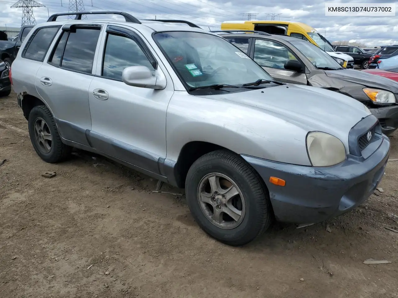 2004 Hyundai Santa Fe Gls VIN: KM8SC13D74U737002 Lot: 51987865