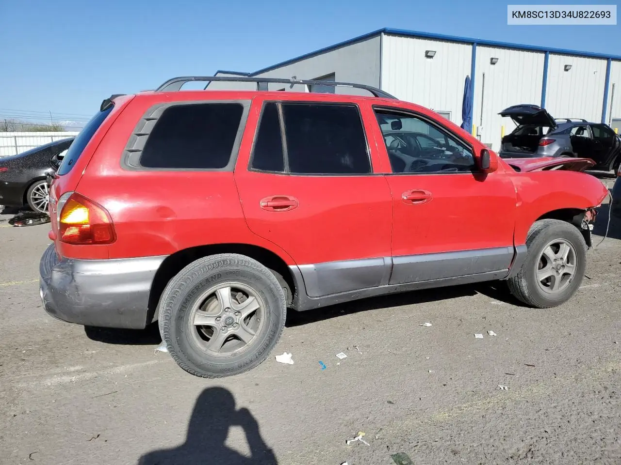 2004 Hyundai Santa Fe Gls VIN: KM8SC13D34U822693 Lot: 52459065