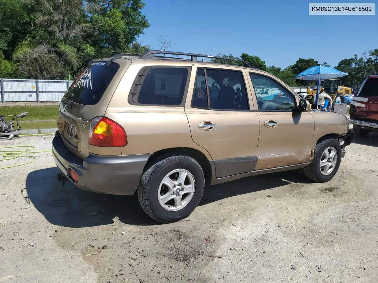 2004 Hyundai Santa Fe Gls VIN: KM8SC13E14U618502 Lot: 53357435