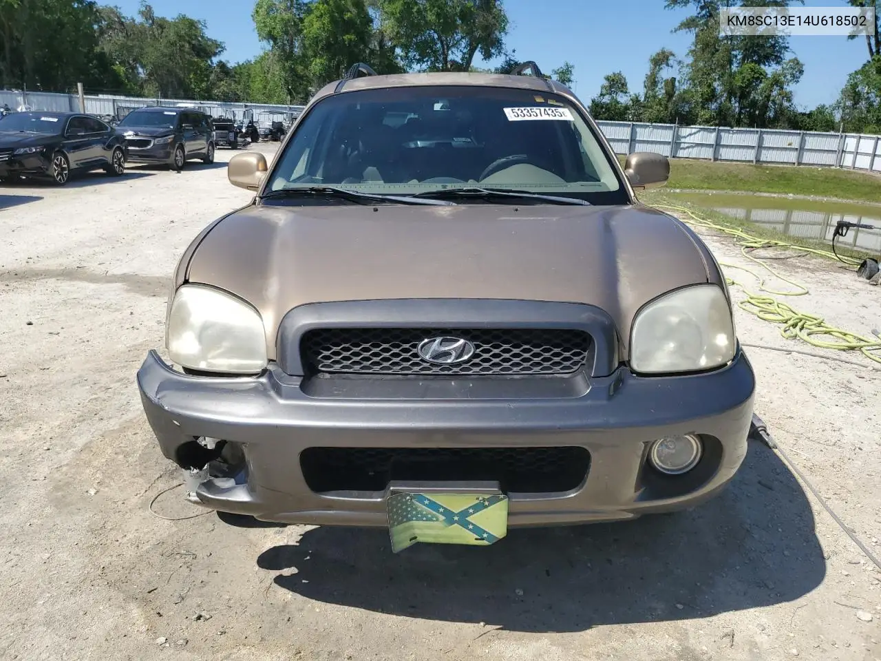 2004 Hyundai Santa Fe Gls VIN: KM8SC13E14U618502 Lot: 53357435