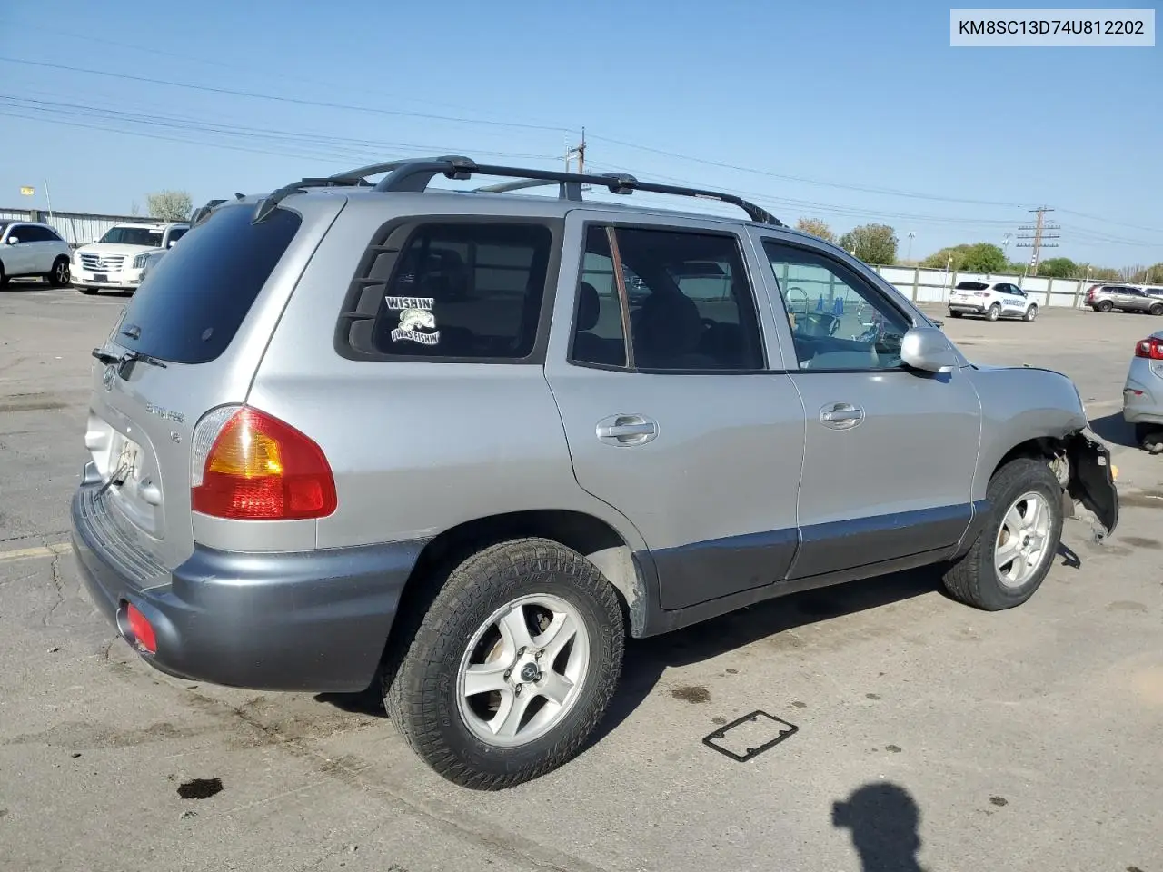 2004 Hyundai Santa Fe Gls VIN: KM8SC13D74U812202 Lot: 54954965