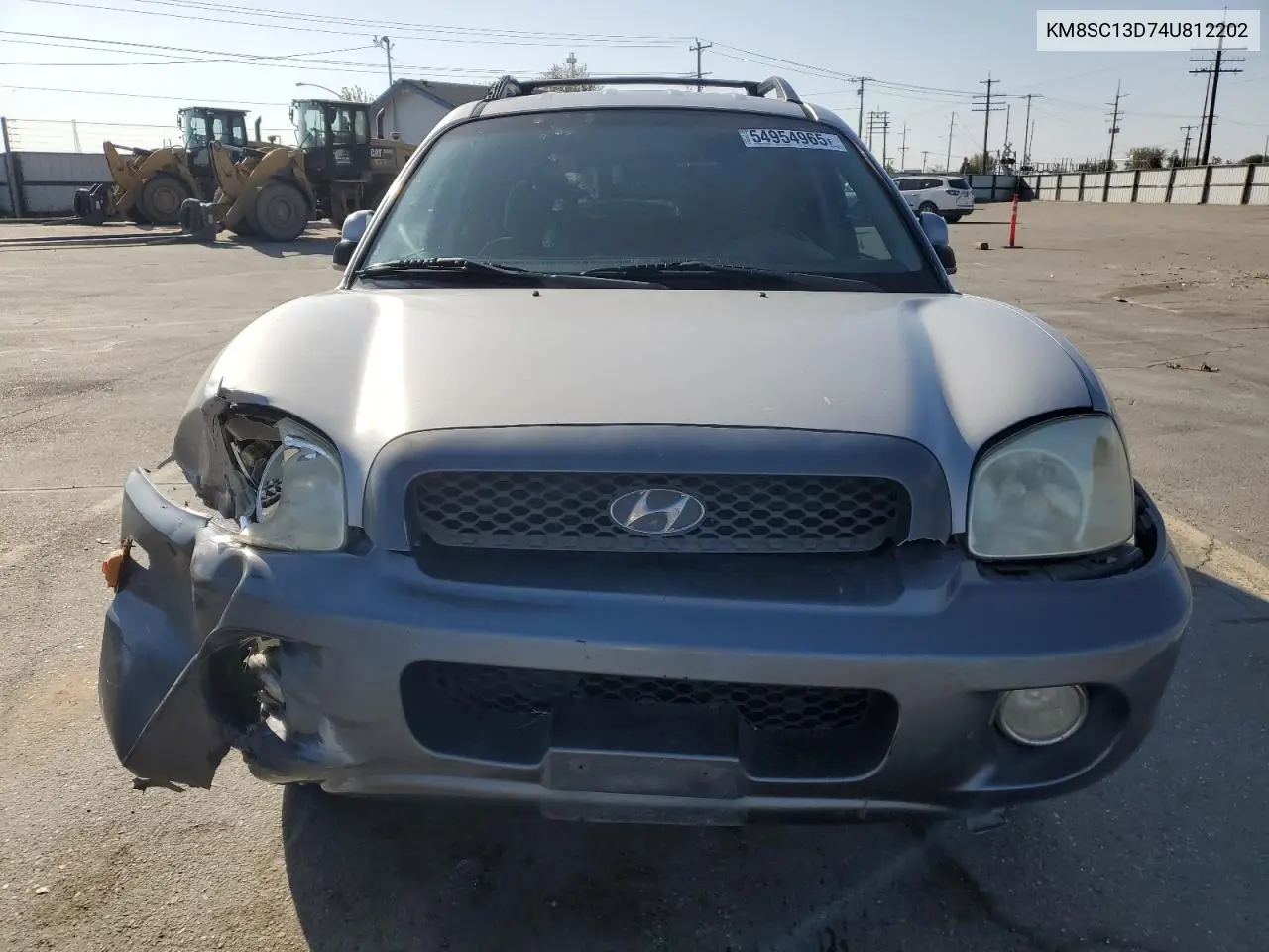 2004 Hyundai Santa Fe Gls VIN: KM8SC13D74U812202 Lot: 54954965