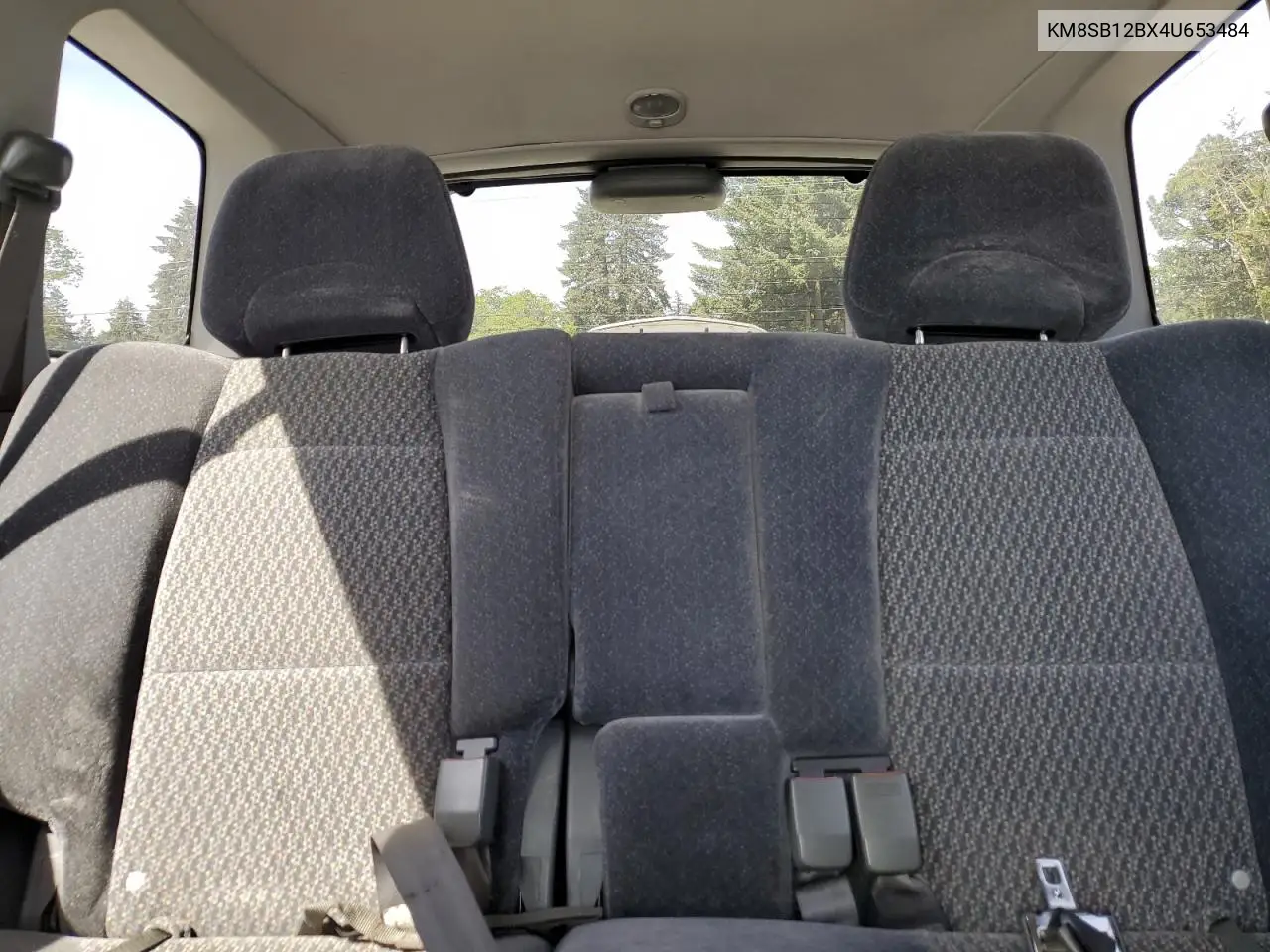 2004 Hyundai Santa Fe Gl VIN: KM8SB12BX4U653484 Lot: 55312305