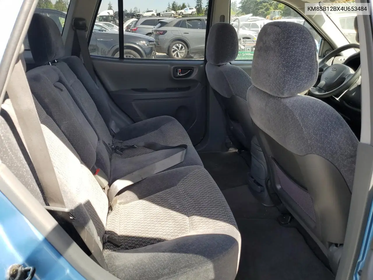 2004 Hyundai Santa Fe Gl VIN: KM8SB12BX4U653484 Lot: 55312305