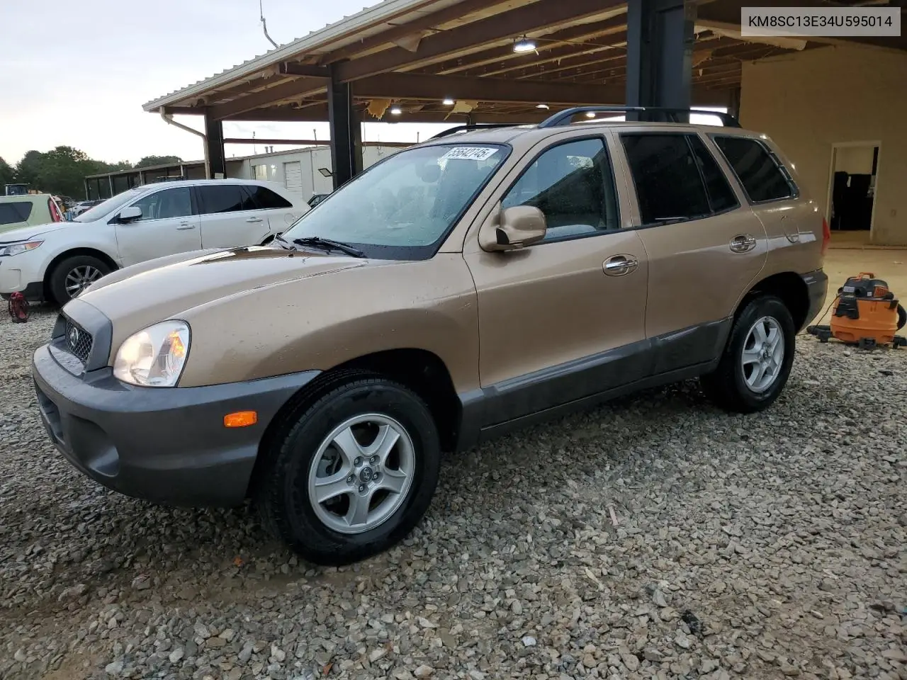 2004 Hyundai Santa Fe Gls VIN: KM8SC13E34U595014 Lot: 55642745