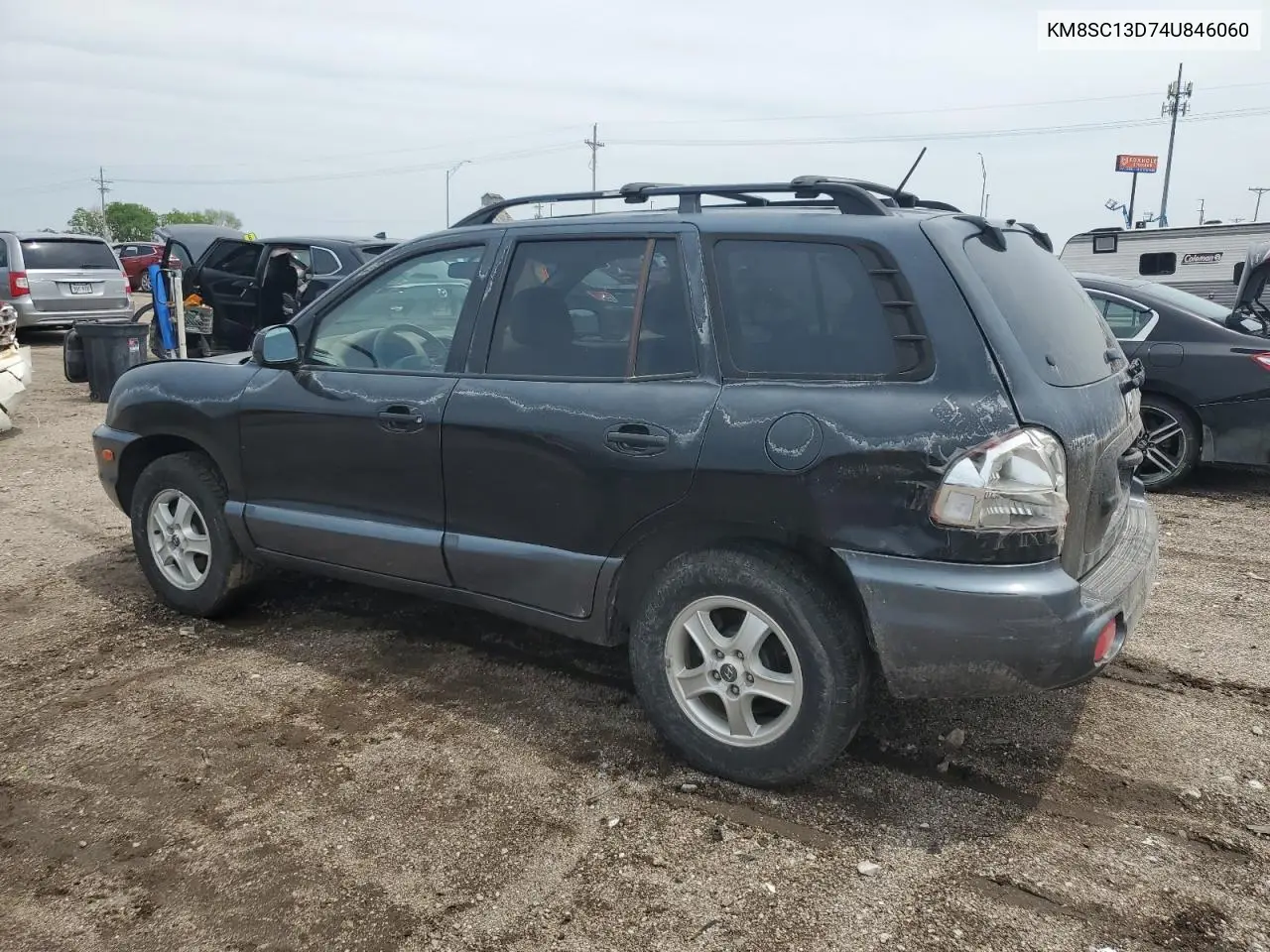 2004 Hyundai Santa Fe Gls VIN: KM8SC13D74U846060 Lot: 59577705