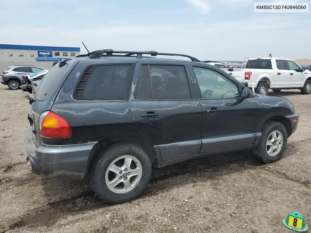 2004 Hyundai Santa Fe Gls VIN: KM8SC13D74U846060 Lot: 59577705