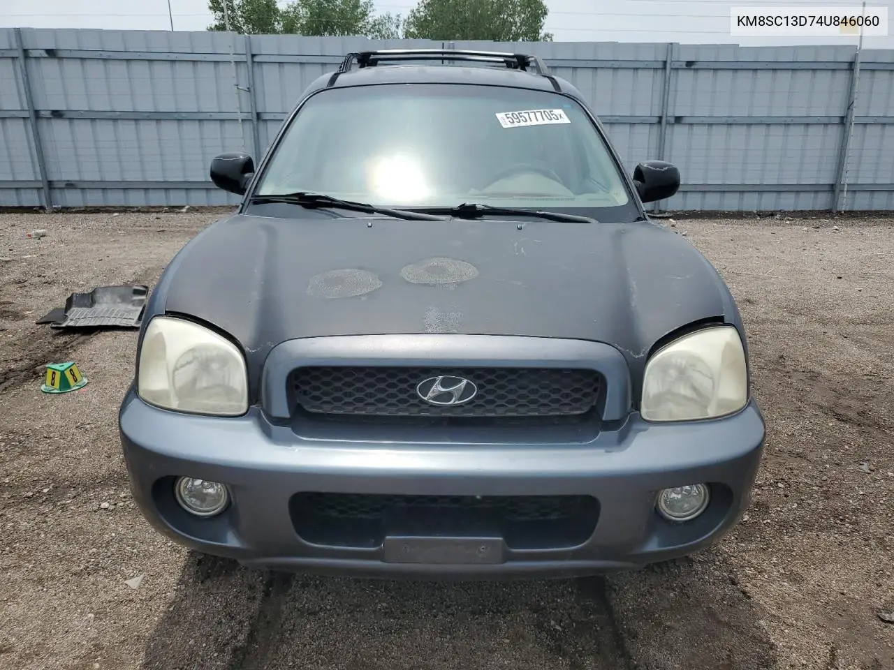2004 Hyundai Santa Fe Gls VIN: KM8SC13D74U846060 Lot: 59577705