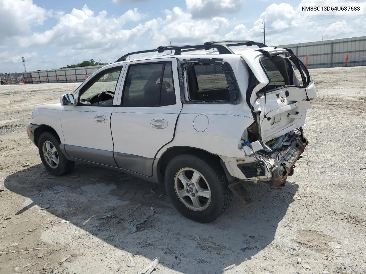 2004 Hyundai Santa Fe Gls VIN: KM8SC13D64U637683 Lot: 59868605