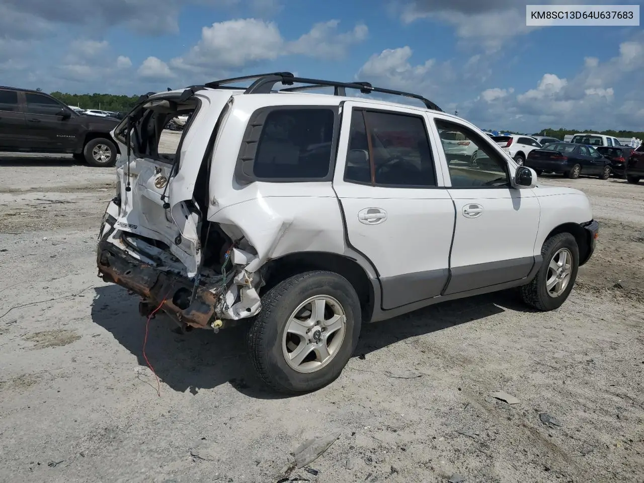 2004 Hyundai Santa Fe Gls VIN: KM8SC13D64U637683 Lot: 59868605