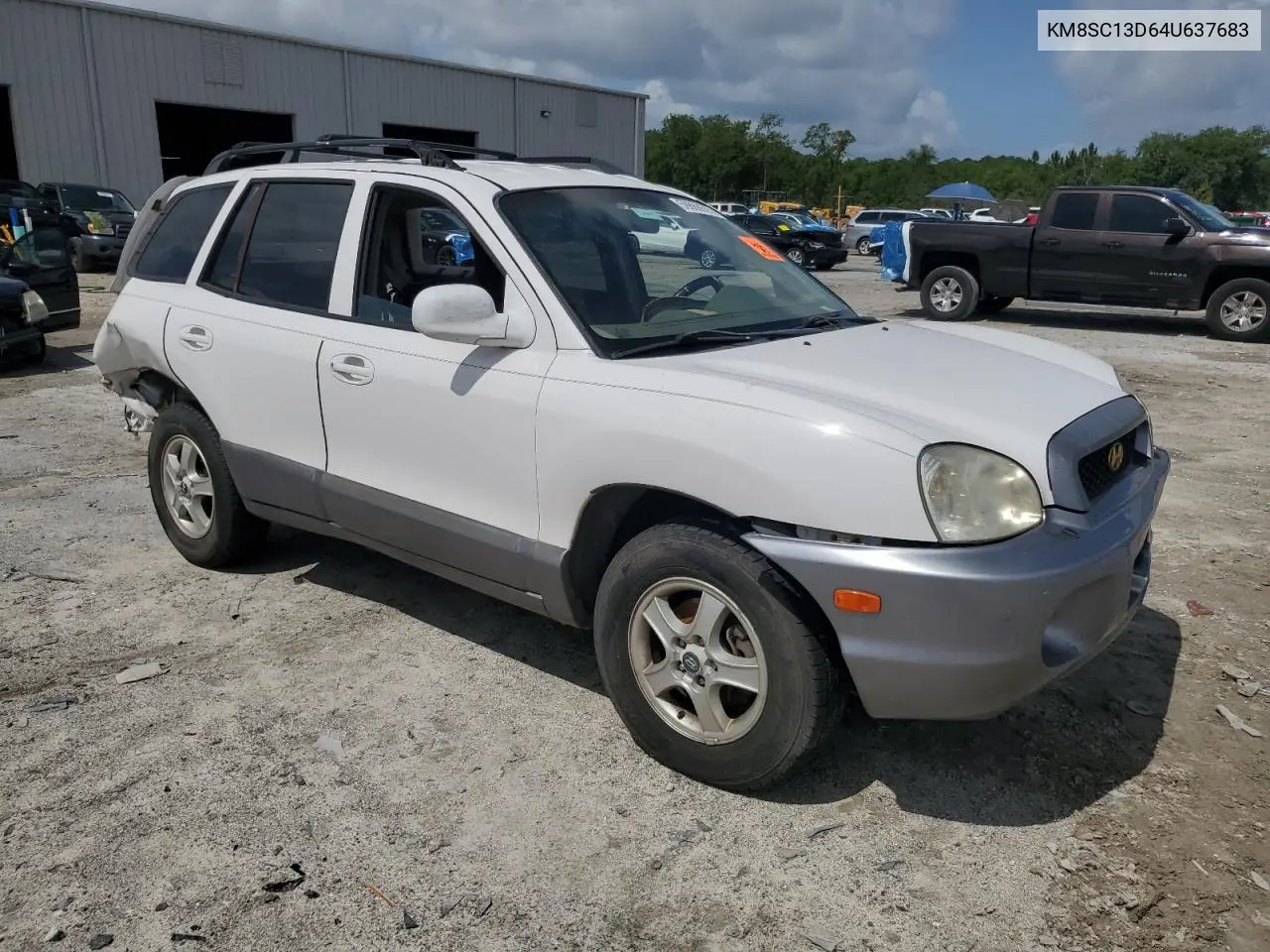 2004 Hyundai Santa Fe Gls VIN: KM8SC13D64U637683 Lot: 59868605