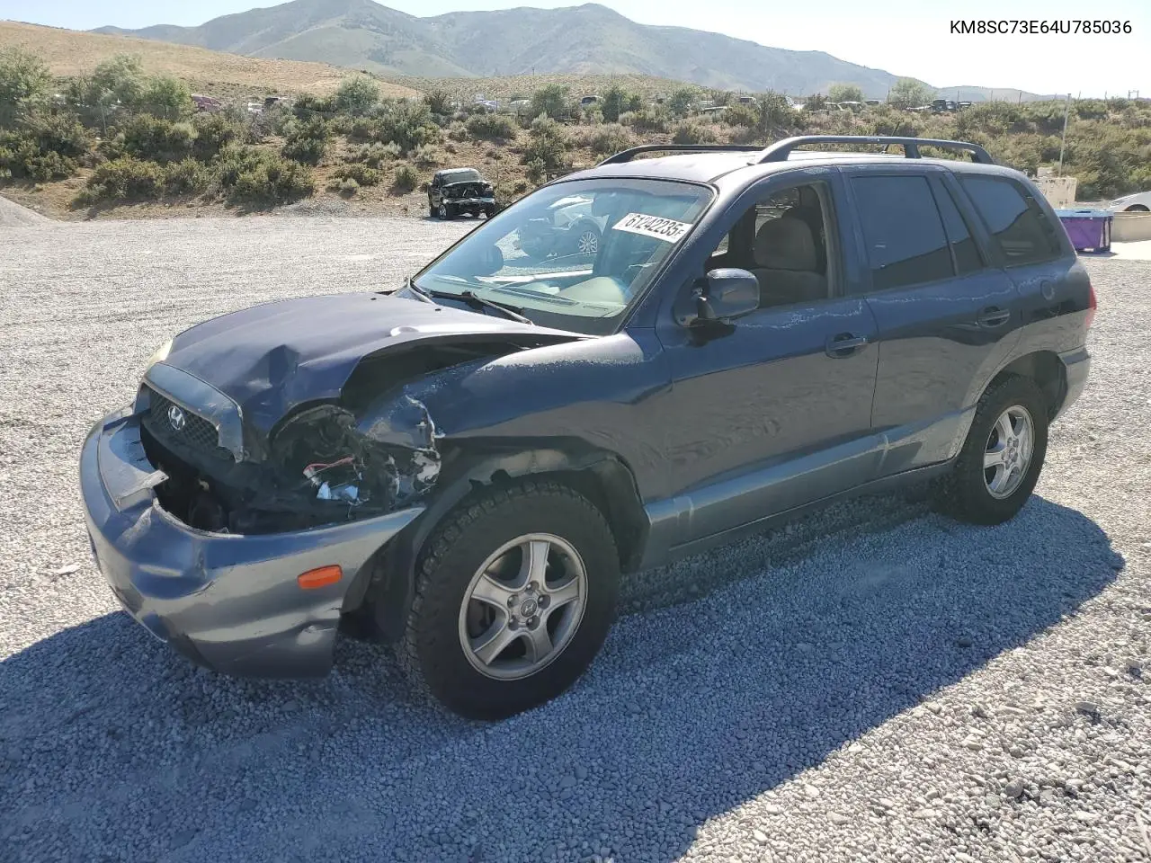 2004 Hyundai Santa Fe Gls VIN: KM8SC73E64U785036 Lot: 61242235