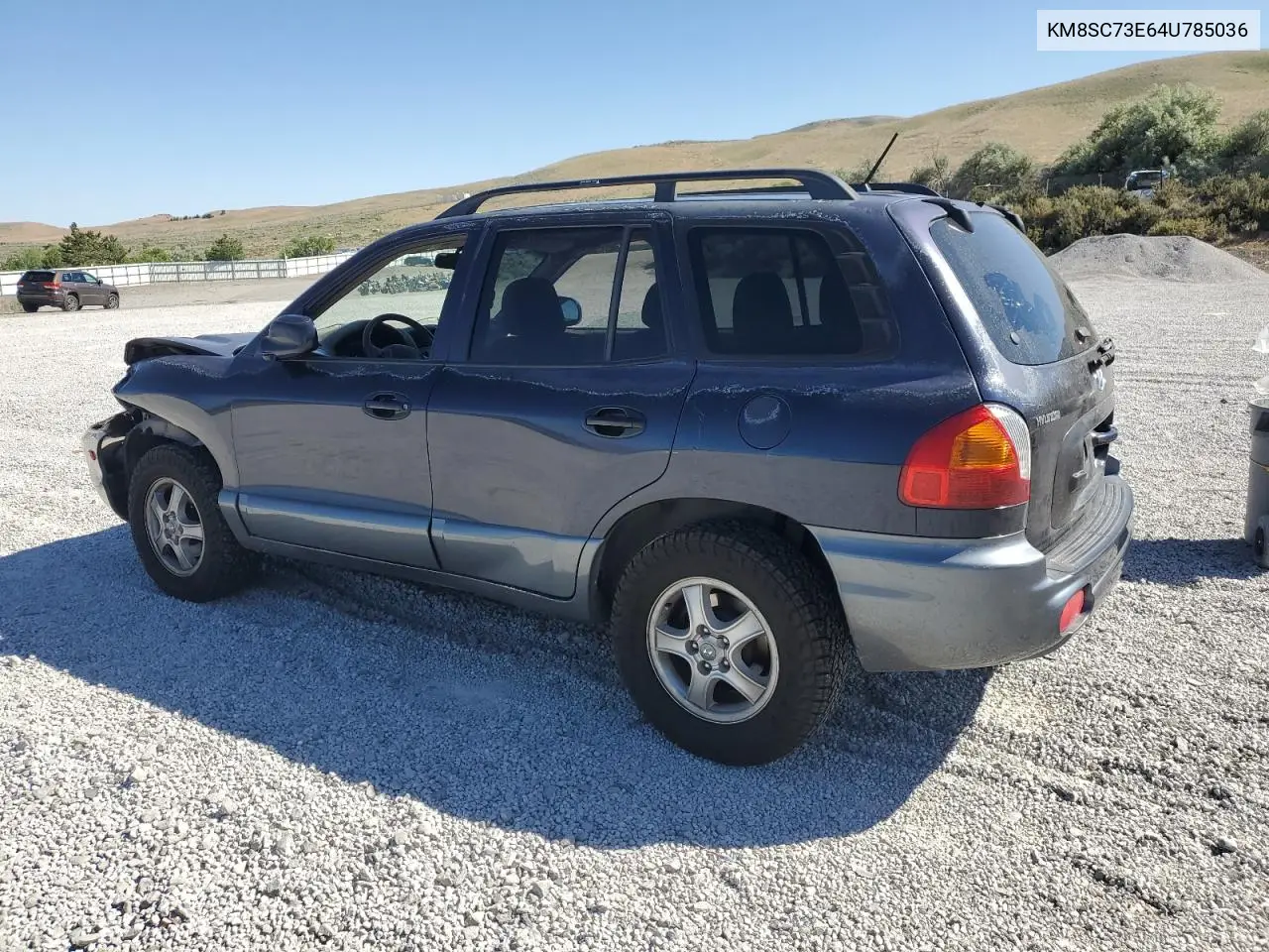 2004 Hyundai Santa Fe Gls VIN: KM8SC73E64U785036 Lot: 61242235