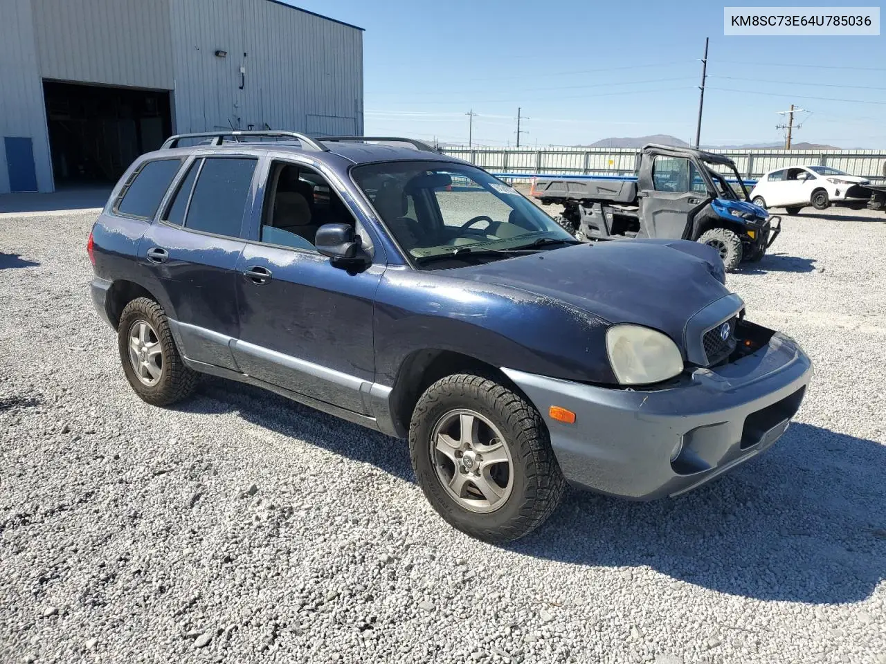 2004 Hyundai Santa Fe Gls VIN: KM8SC73E64U785036 Lot: 61242235