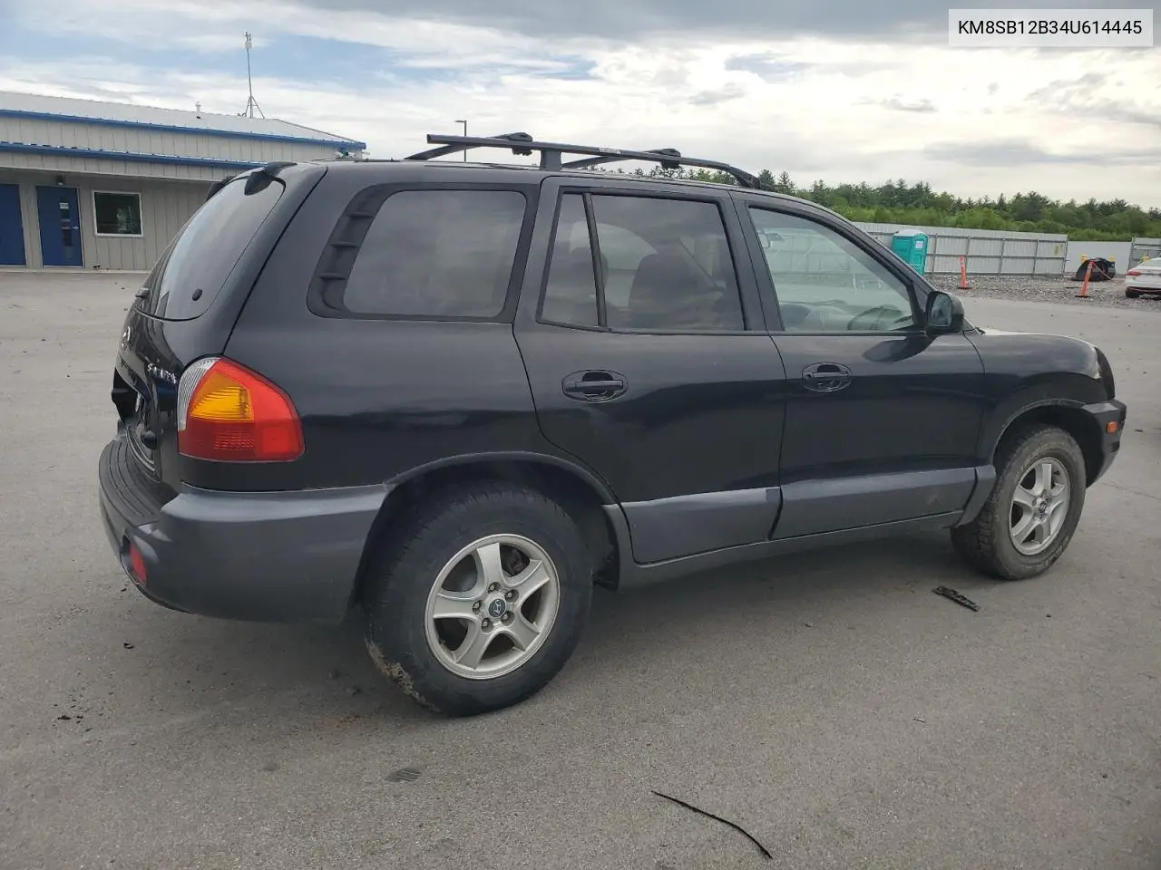 2004 Hyundai Santa Fe Gl VIN: KM8SB12B34U614445 Lot: 61526345