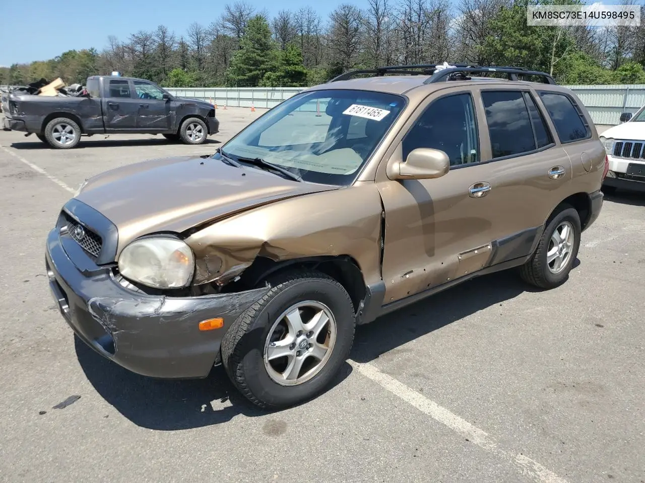 2004 Hyundai Santa Fe Gls VIN: KM8SC73E14U598495 Lot: 61811465