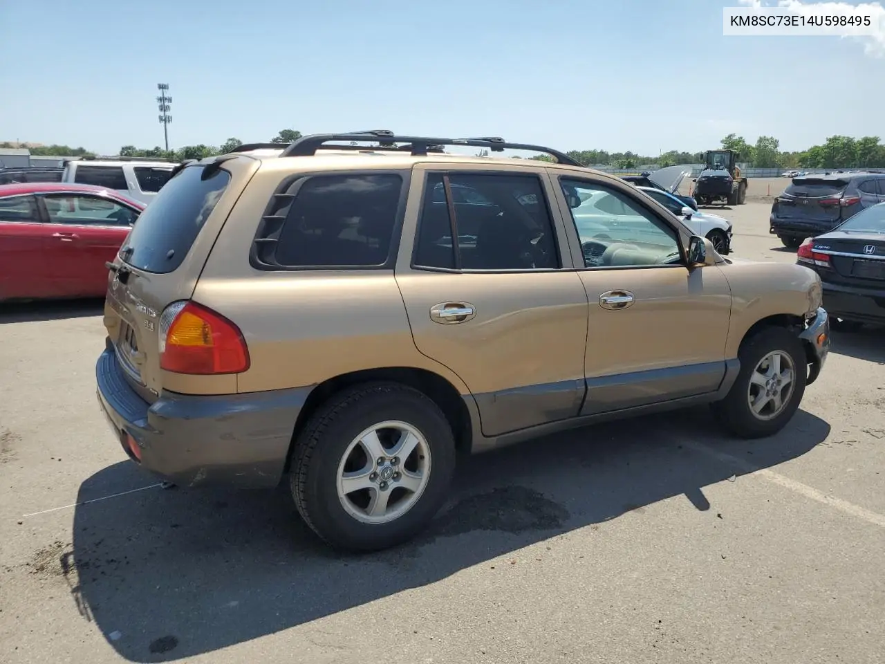 2004 Hyundai Santa Fe Gls VIN: KM8SC73E14U598495 Lot: 61811465