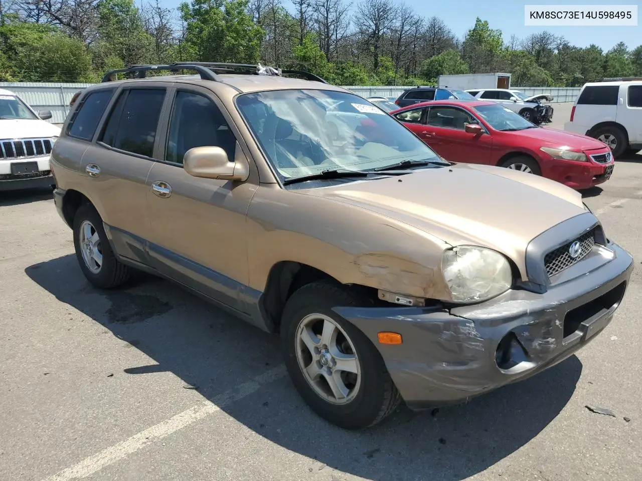 2004 Hyundai Santa Fe Gls VIN: KM8SC73E14U598495 Lot: 61811465