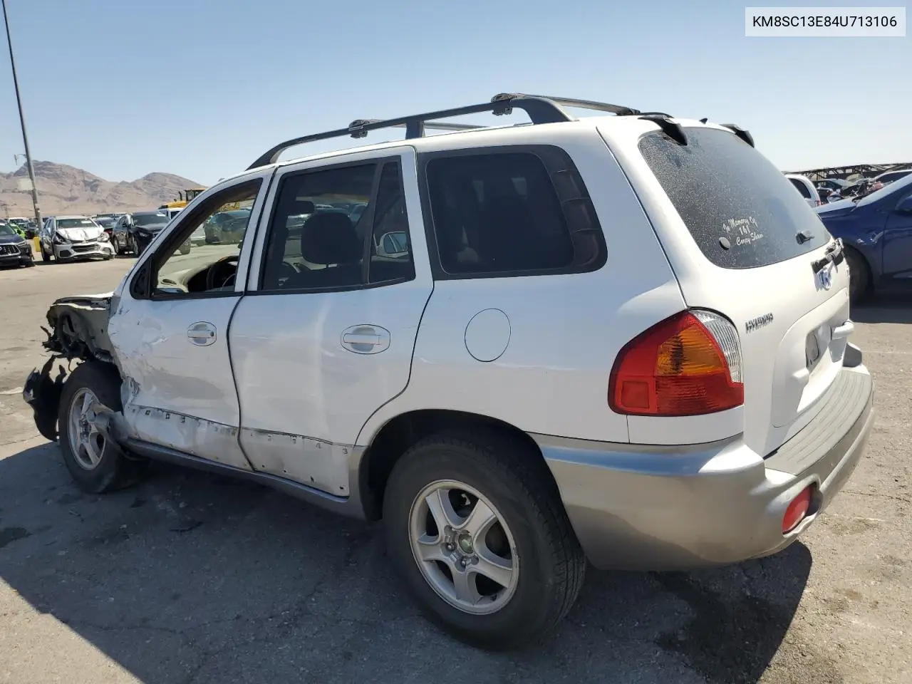 2004 Hyundai Santa Fe Gls VIN: KM8SC13E84U713106 Lot: 61865775
