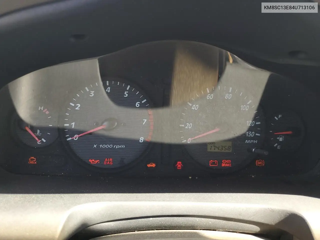 2004 Hyundai Santa Fe Gls VIN: KM8SC13E84U713106 Lot: 61865775