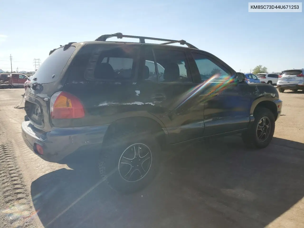 2004 Hyundai Santa Fe Gls VIN: KM8SC73D44U671253 Lot: 62787535