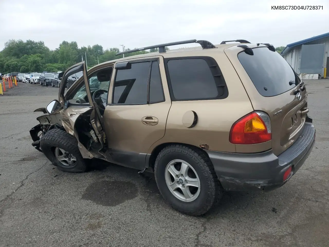 2004 Hyundai Santa Fe Gls VIN: KM8SC73D04U728371 Lot: 63073085