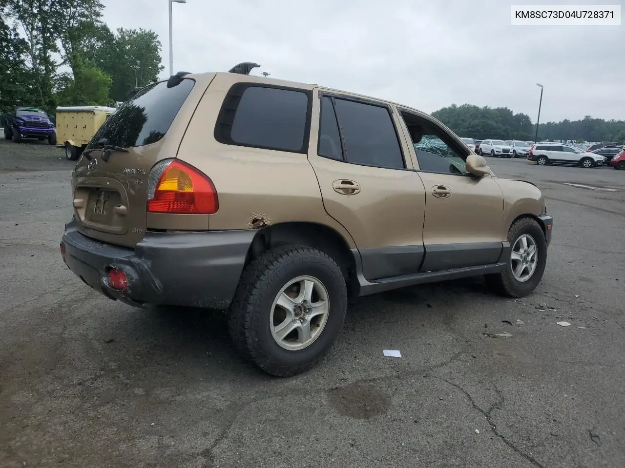 2004 Hyundai Santa Fe Gls VIN: KM8SC73D04U728371 Lot: 63073085