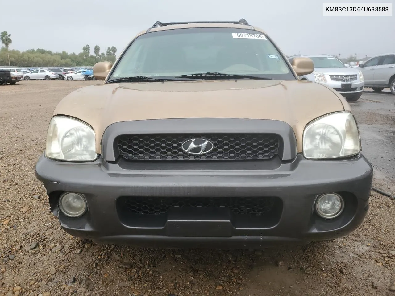 2004 Hyundai Santa Fe Gls VIN: KM8SC13D64U638588 Lot: 83080394