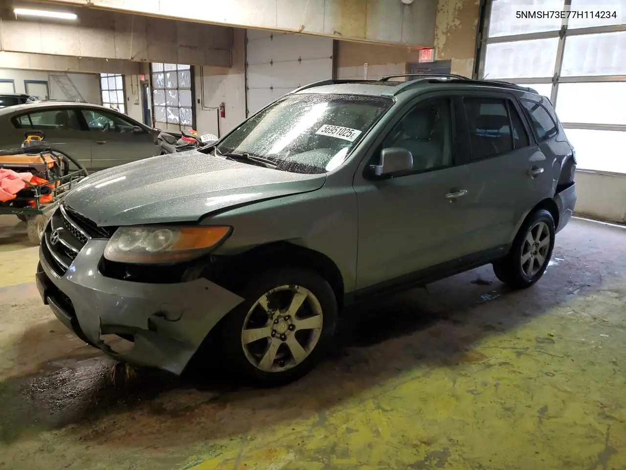 2007 Hyundai Santa Fe Se VIN: 5NMSH73E77H114234 Lot: 56951025