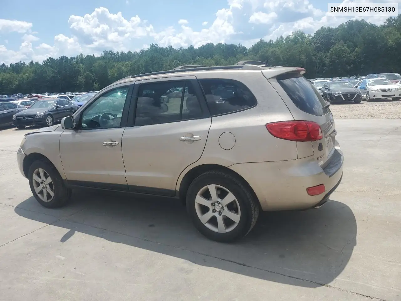 2007 Hyundai Santa Fe Se VIN: 5NMSH13E67H085130 Lot: 63092915