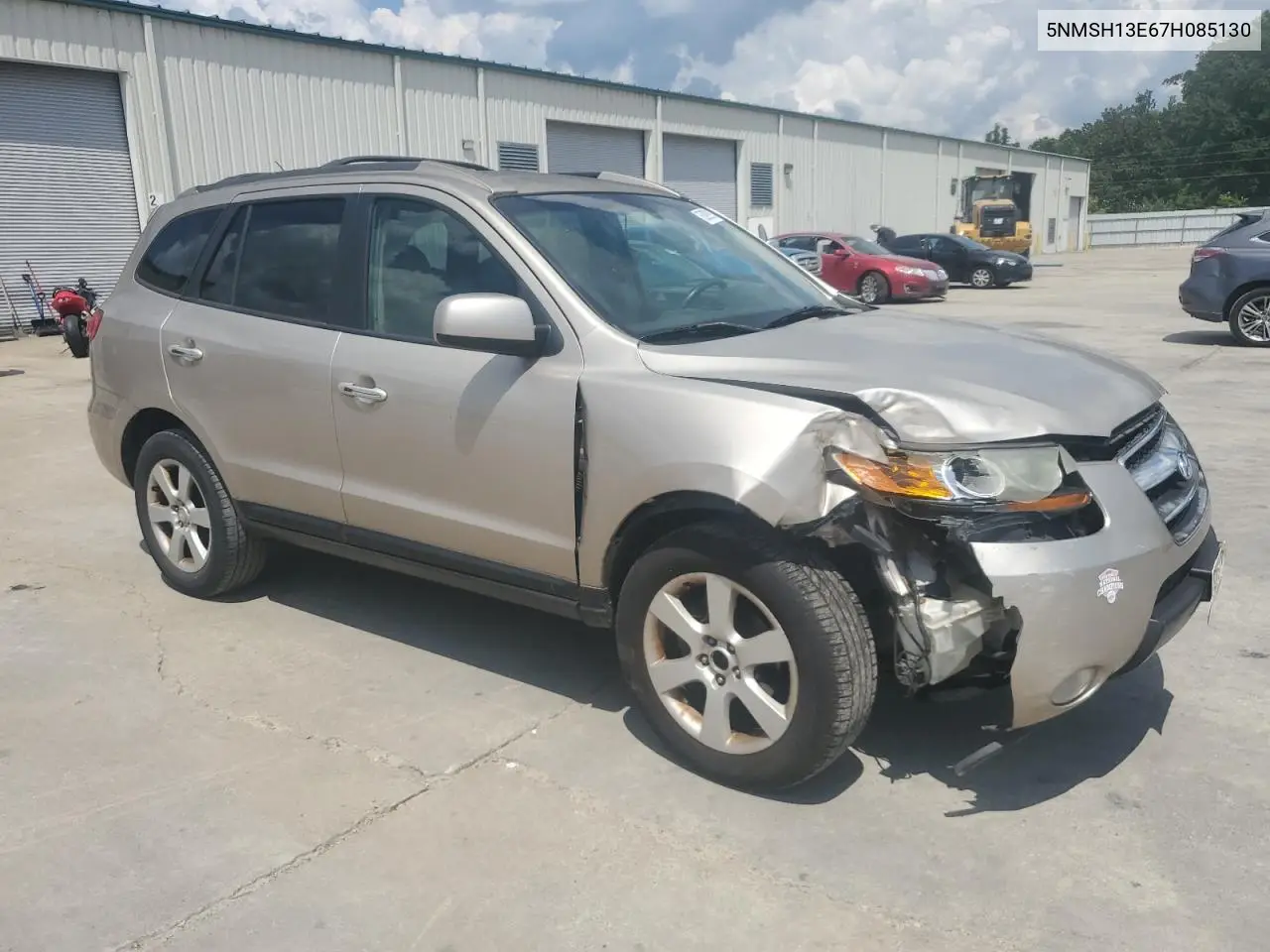 2007 Hyundai Santa Fe Se VIN: 5NMSH13E67H085130 Lot: 63092915
