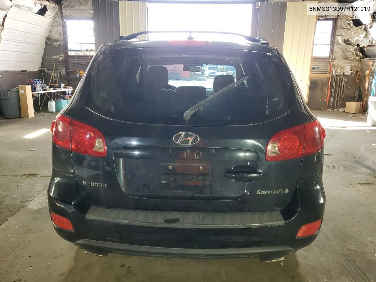 2007 Hyundai Santa Fe Gls VIN: 5NMSG13D97H121919 Lot: 63141435