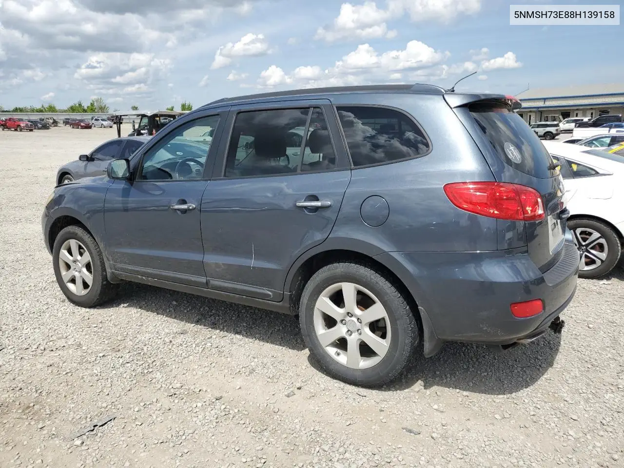 2008 Hyundai Santa Fe Se VIN: 5NMSH73E88H139158 Lot: 54478565
