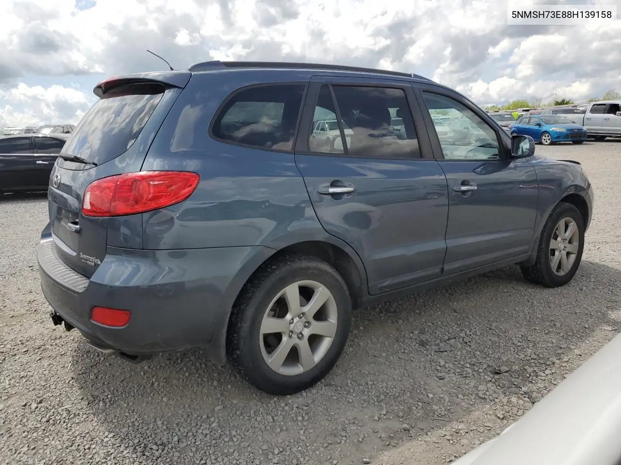 2008 Hyundai Santa Fe Se VIN: 5NMSH73E88H139158 Lot: 54478565