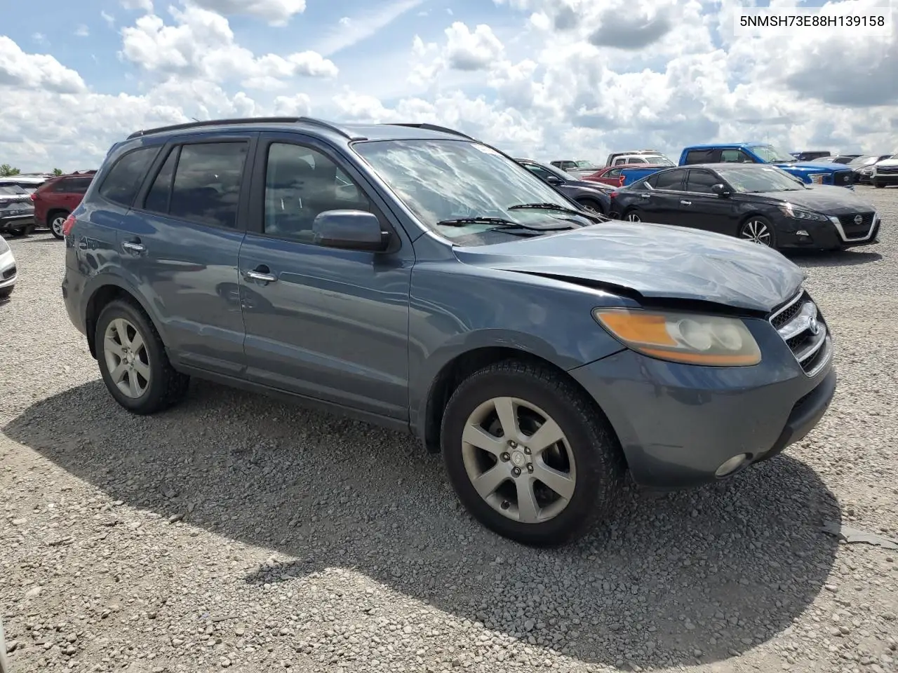 2008 Hyundai Santa Fe Se VIN: 5NMSH73E88H139158 Lot: 54478565