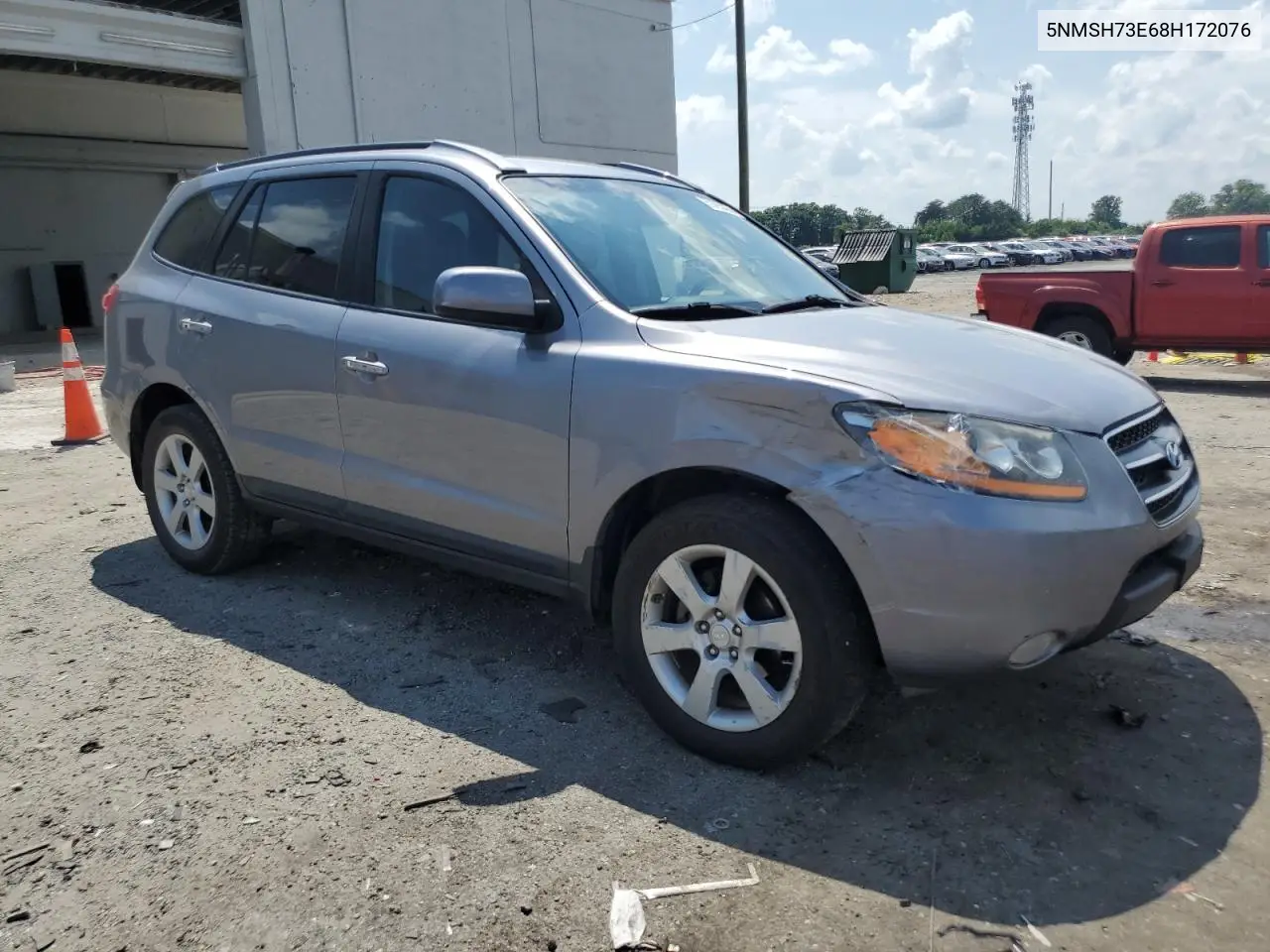 2008 Hyundai Santa Fe Se VIN: 5NMSH73E68H172076 Lot: 59305445