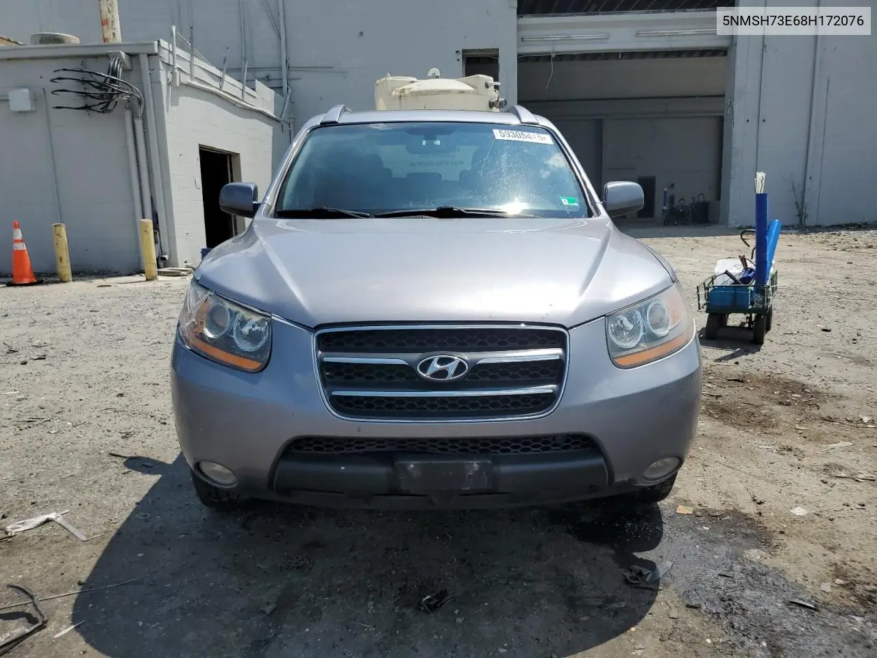 2008 Hyundai Santa Fe Se VIN: 5NMSH73E68H172076 Lot: 59305445